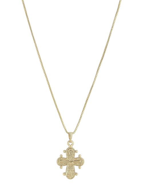 Dagmar Recycled Pendant Necklace Pilgrim Gold