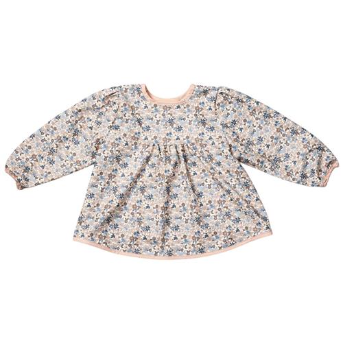 Se Elodie Blomstret Smæk Med Ærme Blue Garden | Lyserød | 0-3 ved Babyshop