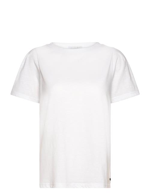 Coster Copenhagen T-Shirt With Pleats Coster Copenhagen White