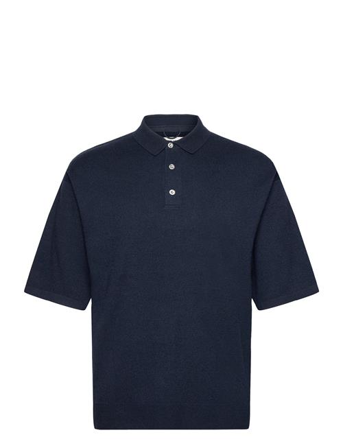 Jack & Jones Jcotwill Knit Polo Ss Jack & J S Navy