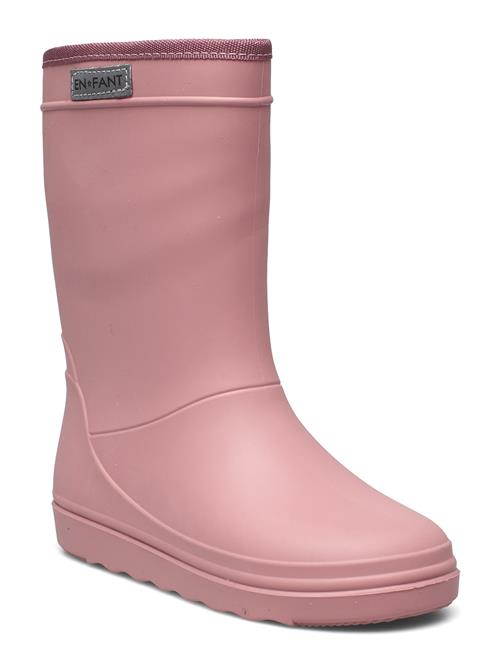 Se En Fant Rain Boots Solid En Fant Pink ved Booztlet