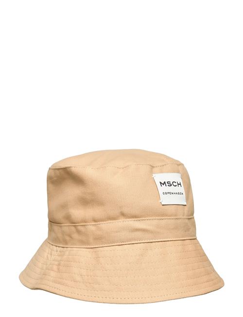 Se MSCH Copenhagen Mschbalou Bucket Hat MSCH Copenhagen Beige ved Booztlet