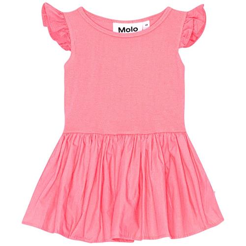 Se Molo GOTS Cimi Kjole Confetti 68 cm  Lyserød  68 cm  kvinde ved Babyshop