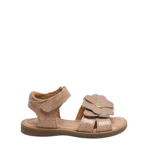 Bisgaard Barbara O Sandaler Med Hæl Camel Croco | Beige | 31 EU