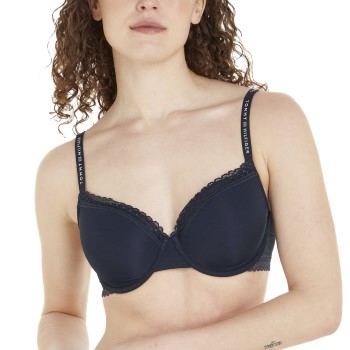 Tommy Hilfiger Bh Demi Cup Bra Marineblå A 80 Dame