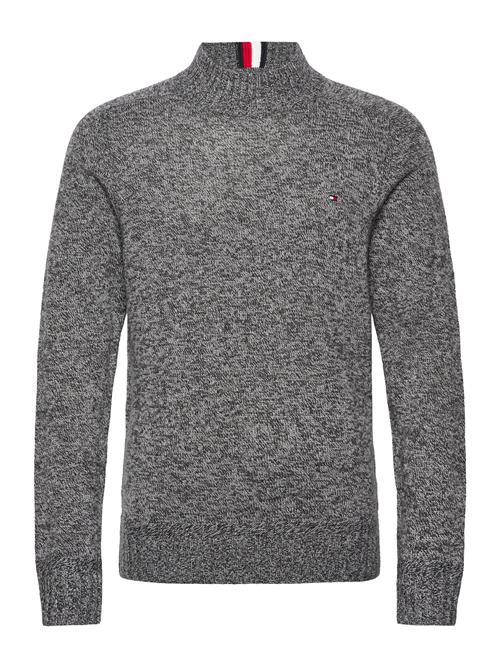 Tommy Hilfiger Multi Htr Merino Mock Nk Tommy Hilfiger Grey