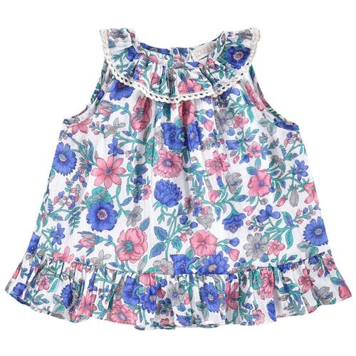 Louise Misha Tanktop Til Baby Blue Summer Meadow | Blå | 12 months