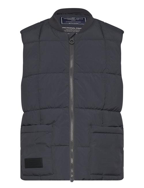 Quilted Vest Tom Tailor Grey