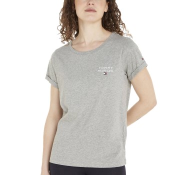 Tommy Hilfiger Original Lounge T Shirt Lysegrå Small Dame