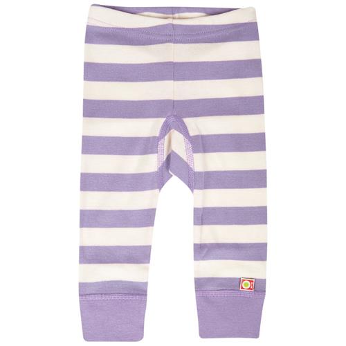 Katvig Stribede Baby-leggings Lilla | Lilla | 62 cm