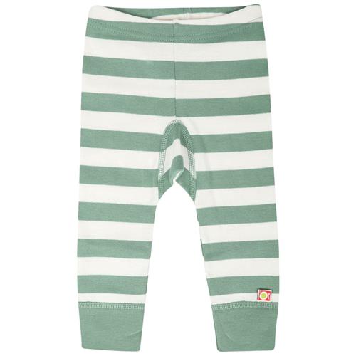 Se Katvig Stribede Baby-leggings Grøn | Grønn | 68 cm ved Babyshop