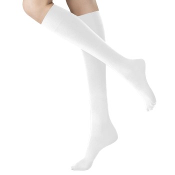 Oroblu Strømpebukser Mi Bas Opaque 50 Knee Socks Hvid nylon One Size Dame