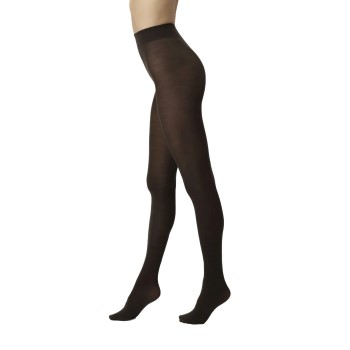 Oroblu Strømpebukser Nives Fine Wool Tights Mørkbrun  Small Dame