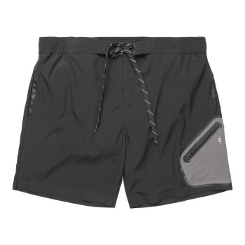 Panos Emporio Badebukser Tech Boardshorts Sort polyamid Large Herre