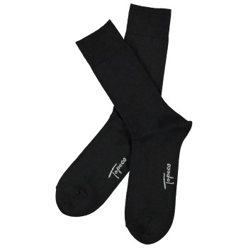 Topeco Strømper Men Wool Socks Sort Str 45/48 Herre