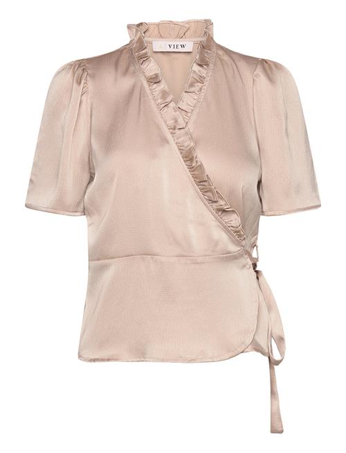 Se A-View Peony Blouse A-View Cream ved Booztlet