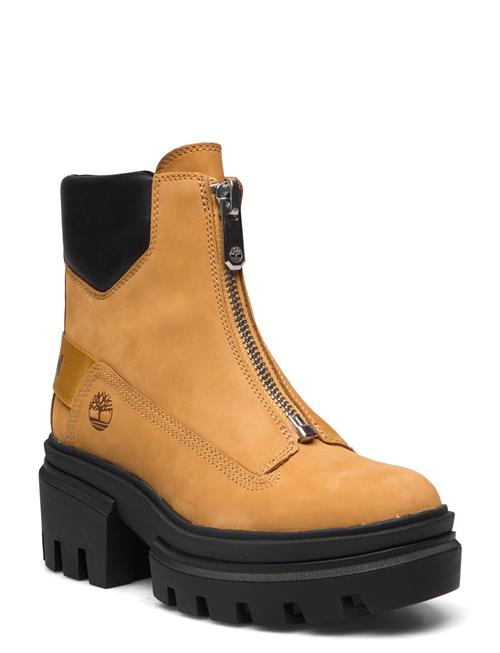 Se Timberland Everleigh Boot Front Zip Timberland Yellow ved Booztlet