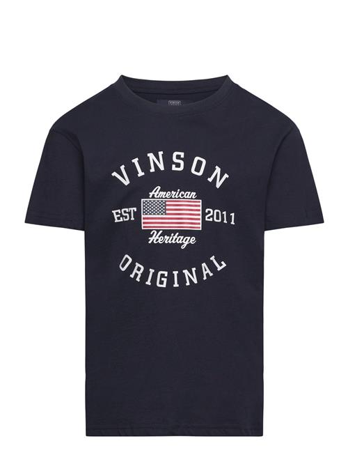 VINSON Korbin Reg Sj Vin J Tee VINSON Navy