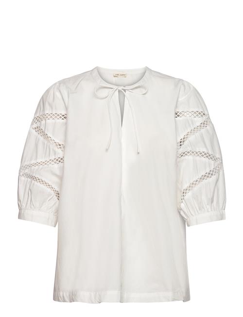 Esluna Blouse - Gots Esme Studios White