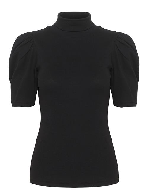 Drewgz Ss Puff Blouse Gestuz Black