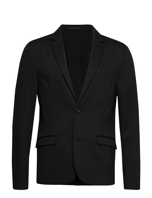 Se Lindbergh Superflex Knitted Blazer Lindbergh Black ved Booztlet