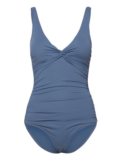 Panos Emporio Simi Solid Swimsuit Recycled Panos Emporio Blue