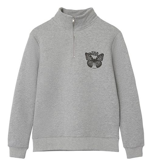 LMTD LMTD Sweatshirt - NlfRajla - Light Grey Melange