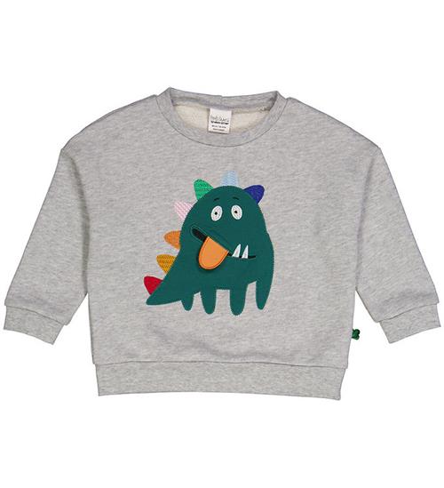 Se Freds World Freds World Sweatshirt - Pale Greymarl ved KidsWorld