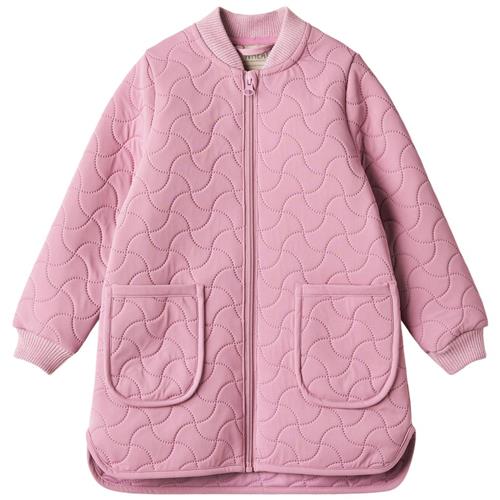 Se Wheat Herta Jakke Spring Lilac | Lyserød | 104 cm ved Babyshop