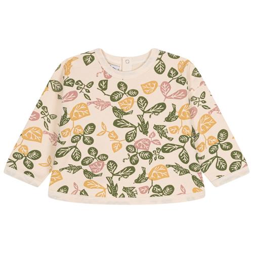 Se Petit Bateau Blomstret Baby Sweatshirt Cremefarvet |  | 24 months ved Babyshop