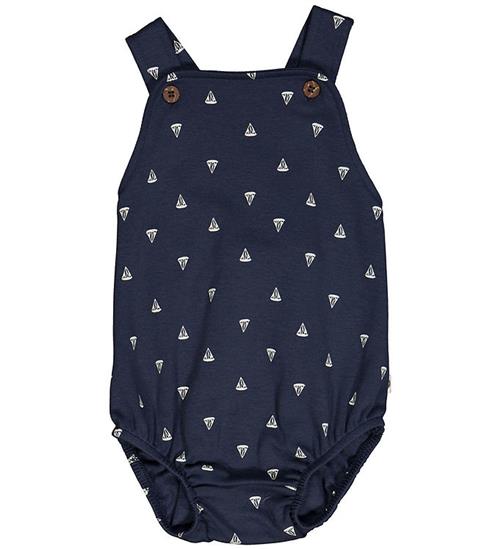 Se MÃ¼sli MÃ¼sli Sommerdragt - Sailboat - Night Blue/Balsam Cream ved KidsWorld