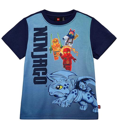 Se LEGOÂ® Wear LEGOÂ® Ninjago T-shirt - LWTano - Dark Navy ved KidsWorld