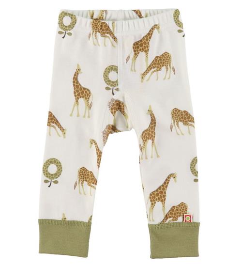 Se Katvig Leggings - Hvid m. Giraf ved KidsWorld