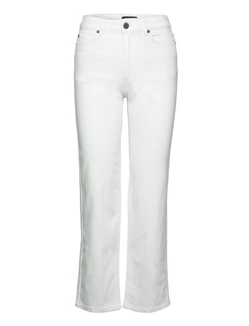 Se Lexington Clothing Natalia High-Rise Straight-Leg Jeans Lexington Clothing White ved Booztlet