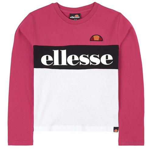 Se Ellesse Ariely T-shirt Pink/White | Lyserød | 13-14 years ved Babyshop