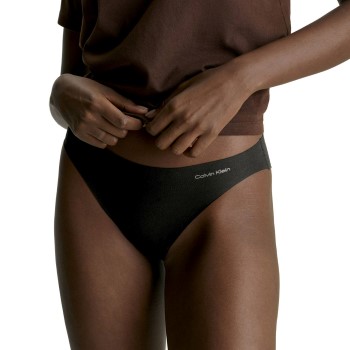 Calvin Klein Trusser Invisibles Cotton Bikini Briefs Sort Medium Dame