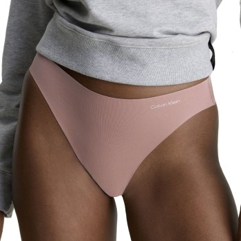 Calvin Klein Trusser Invisibles Cotton Bikini Briefs Lyserosa Small Dame