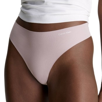 Calvin Klein Trusser Invisibles Cotton Thong Lyserosa Medium Dame