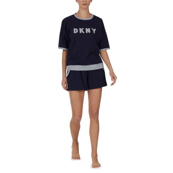 Se DKNY New Signature Sleep Set Marineblå Large Dame ved Timarco