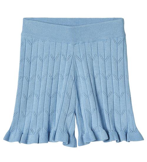 Fliink Fliink Shorts - Strik - Viskose - Sunny - Little Boy Blue