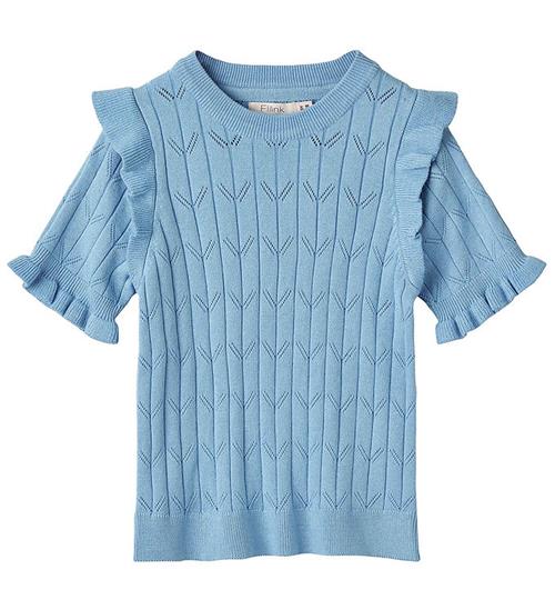 Se Fliink Fliink Bluse - Strik - Sunny - Little Boy Blue ved KidsWorld