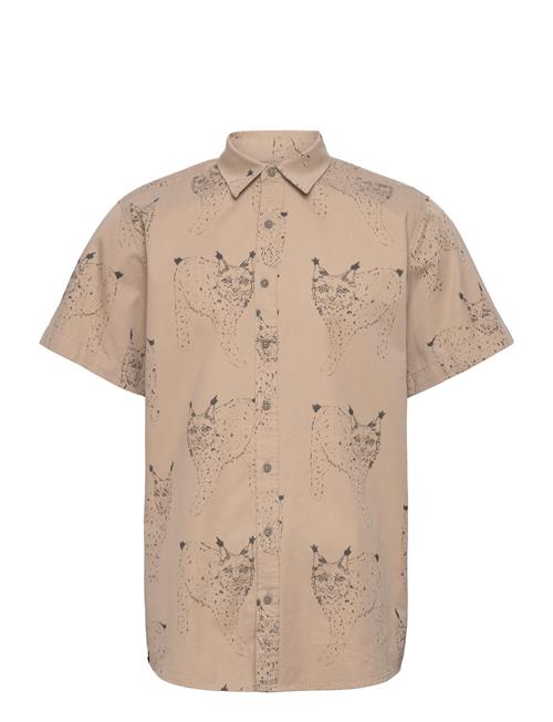 Makia Lynx Shirt Makia Beige