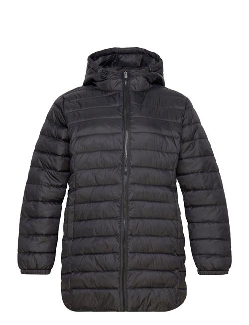 ONLY Carmakoma Carnew Tahoe Quilted Hood Coat Otw ONLY Carmakoma Black