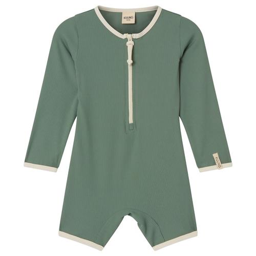 Se Kuling Paros UV-dragt Bay Green | Grønn | 98/104 cm ved Babyshop