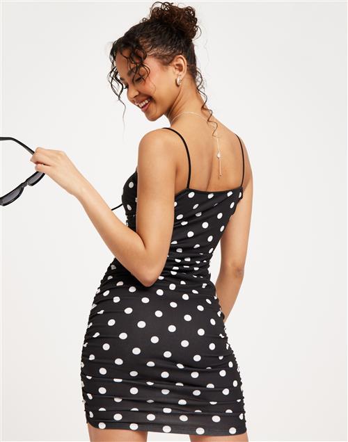 Nelly - Mønstret - Dotted Slip Dress