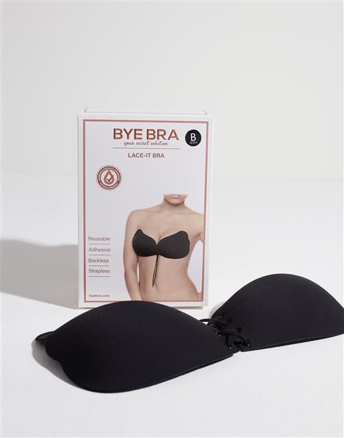 Bye Bra - Sort - Lace-it Bra