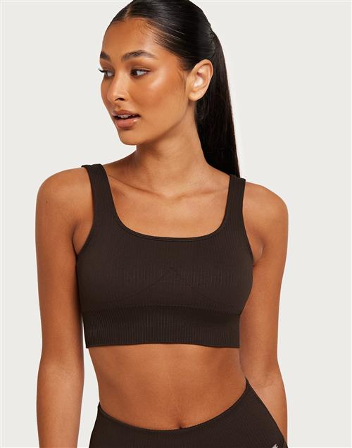 Aim'n - Brun - Ribbed Seamless Bra