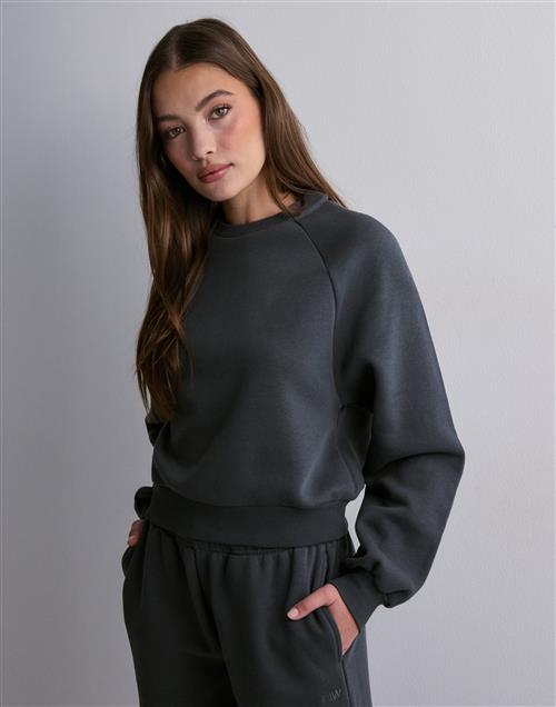 ICANIWILL - Grå - Everyday Cropped Crewneck