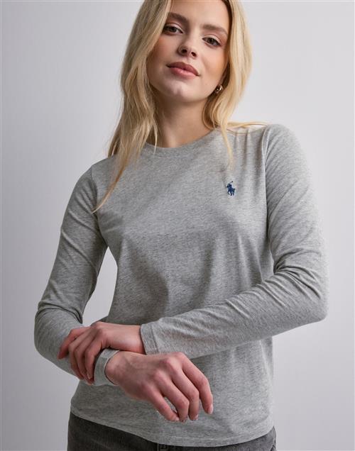 Polo Ralph Lauren - Grå - Newlsrltpp-Long Sleeve-T-Shirt