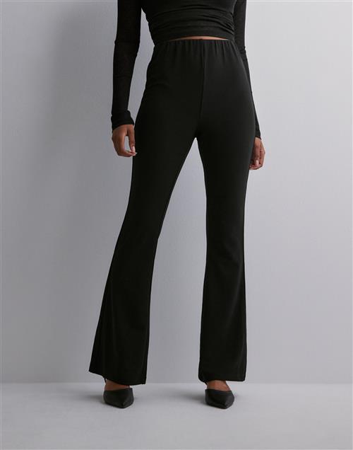 Vero Moda - Sort - Vmliva Hw Flared Pant Noos